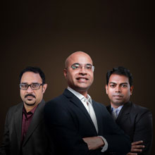 Surajit Sinha, Director & Business Head, Krishna Srinivasan, Co-Founder & CEO, Beta Mahatvaraj, COO & Director