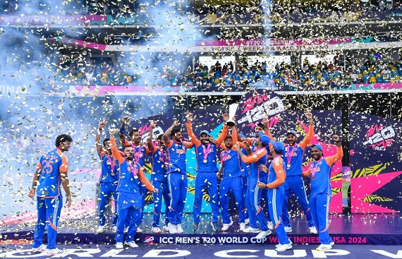 ICC Men's T20 WC'24: Team India Wins T20 World Cup in Emotional Victory