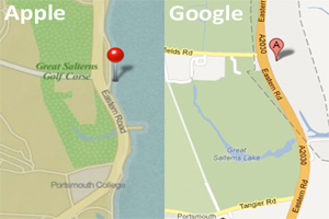 Apple to Drop Google Maps from Upcoming Mobile Platform