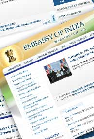 Indian Embassy in U.S. launches its new website