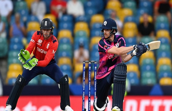 ICC Men's T20 WC'24: Rain Spoils Scotland's Upset Bid Against England