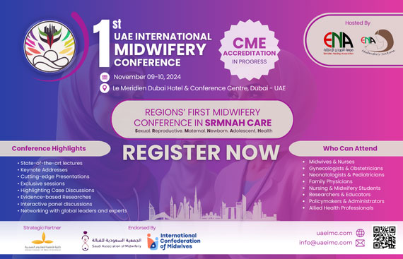 UAE International Midwifery Conference 2024 - A Two-Day Extensive CME Accredited Program