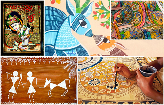 Types Of Indian Folk Art - Design Talk