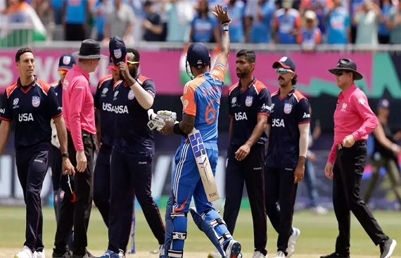 ICC Men's T20 WC'24: USA Faces First Stop-Clock Rule Penalty Against India