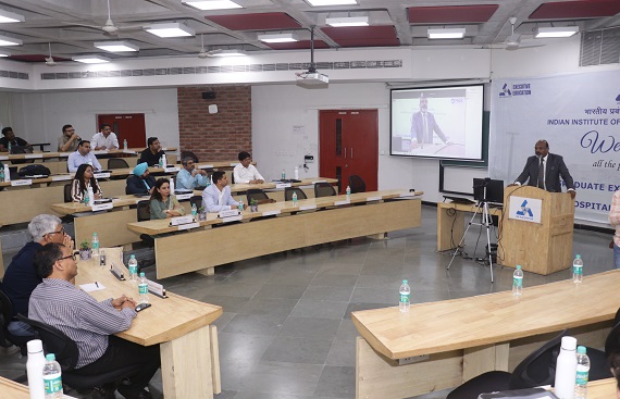IIM Kashipur launched a one-year PG Course in Hospital Management, enrolling experienced Doctors & Healthcare Professionals
