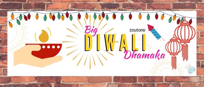 Zoutons Diwali Extravaganza: Get Upto 50% Off On All Major Categories